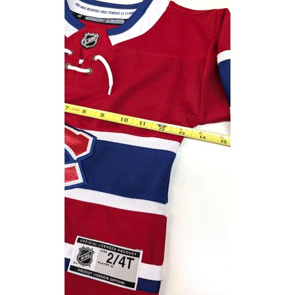 NHL Montreal Canadians Jersey, size 2T-4T - Picture 8 of 8